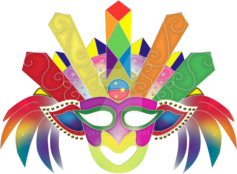 Mask Clipart Masskara Festival - Masskara Festival Mask Png (900x675)