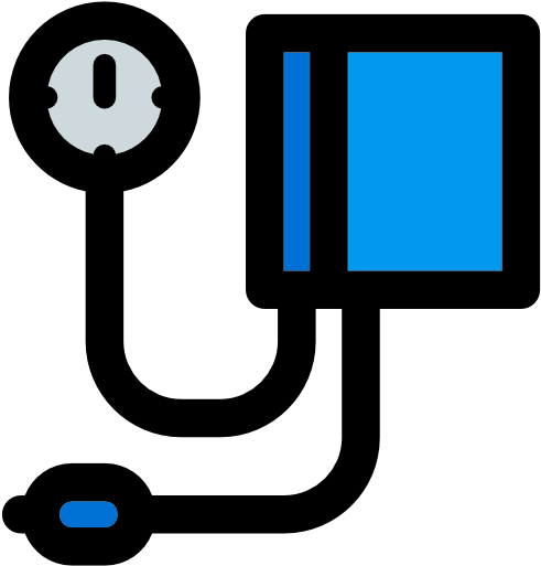 Blood Pressure Gauge Free Icon - Sphygmomanometer (512x512)