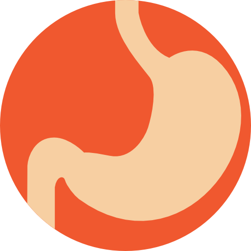 Can Gluten Intolerance Cause High Blood Pressure - Icono Estomago Png (512x512)