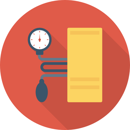 Blood Pressure Gauge Free Icon - Blood Pressure Icon Png (512x512)