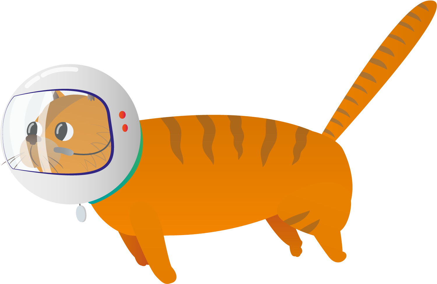 Graphic The Astro Cat Sprite - Single Cat Sprite (1617x1077)