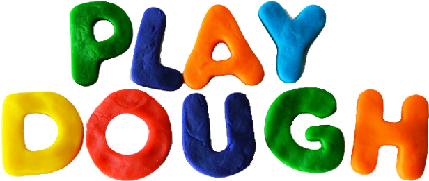 Playdough Clipart - Play - Playdough Clip Art - (628x277) Png Clipart  Download