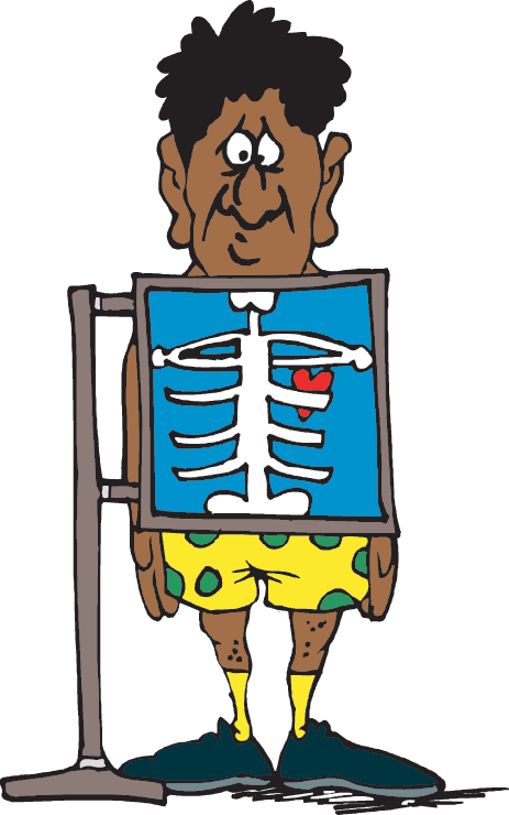 One Of Your Body's Organs, The Heart, Works Day And - Heart In Body Cartoon (463x740)