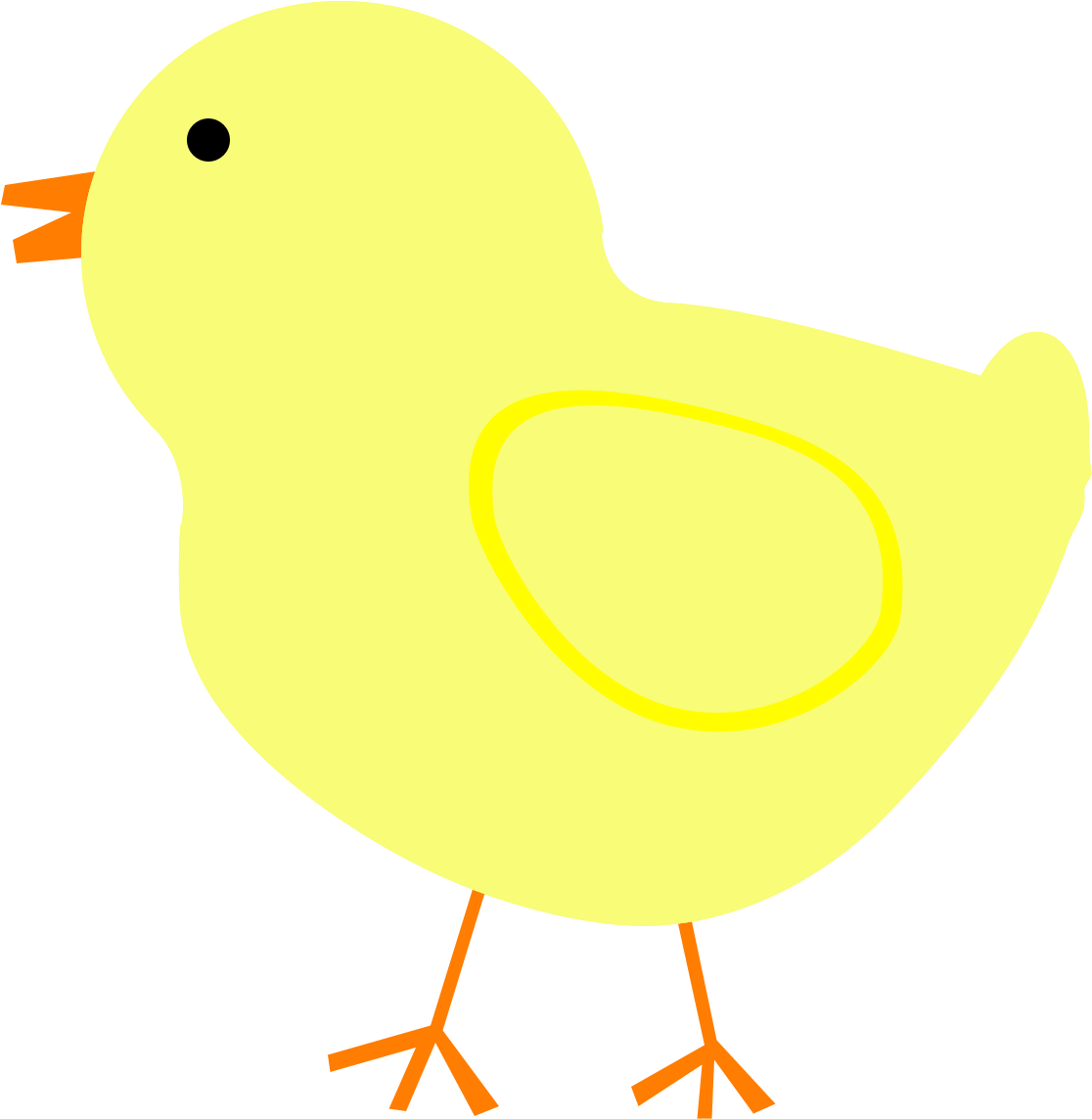 Easter Chicks Clipart - Easter Symbols Clip Art (1440x1200)