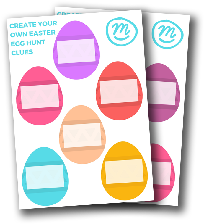 Get Your Blank Easter Egg Hunt - Easter Egg Hunt Clues Easy (800x800)