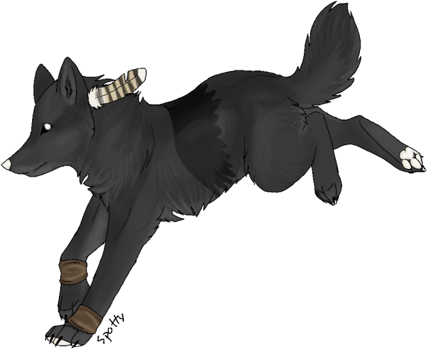 Quad Grey Wolf - Furry Fandom (639x520)