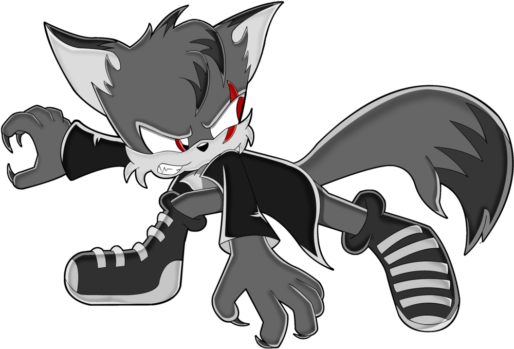 Ratchet The Wolf By Silverwolfgal1 - Sonic Fan Characters Wolf (1024x686)
