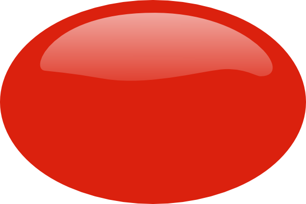 Flashing Light Animated Clipart - Red Circle Button (600x401)