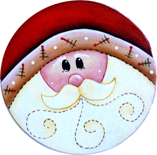 Santa Face - Cara De Papa Noel (550x533)