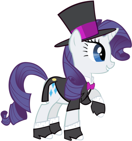 Rarity Pinkie Pie Pony Rainbow Dash Mammal Vertebrate - Tuxedo Mlp (680x680)