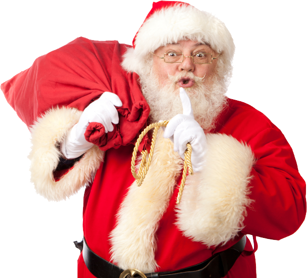 Santa Claus Png Image - Transparent Santa (614x555)
