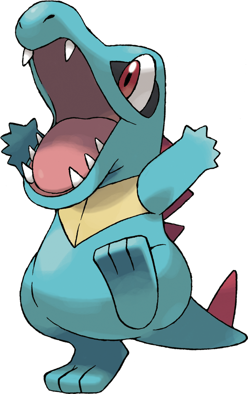 Totodile - Pokémon Heartgold And Soulsilver (1280x1280)