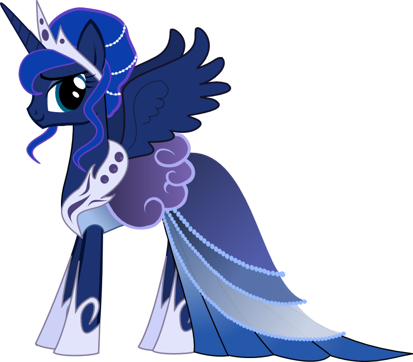 Princess Luna Princess Celestia Mammal Vertebrate Horse - My Little Pony Luna (833x730)