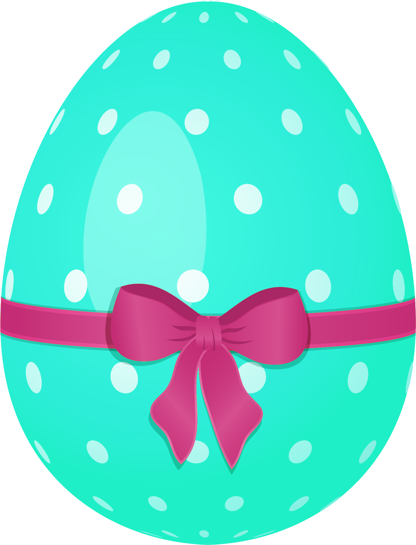 Clipart Of Dot, Easter Egg The And Easter Egg Of - Easter Egg Png Clipart (1440x1855)