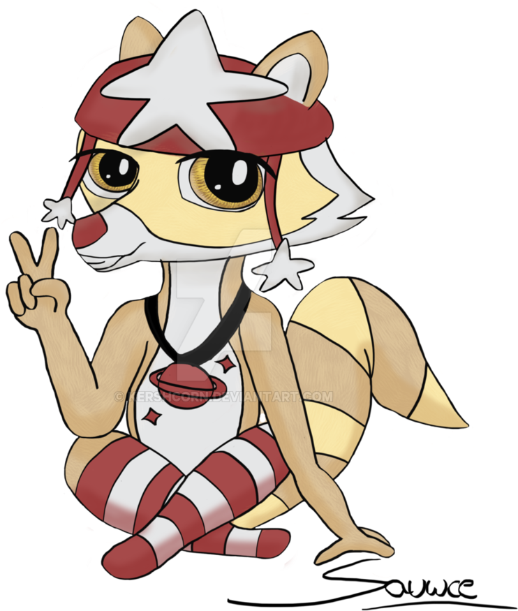 Sauwce Animal Jam Raccoon By Kershcorn - Cartoon (894x894)