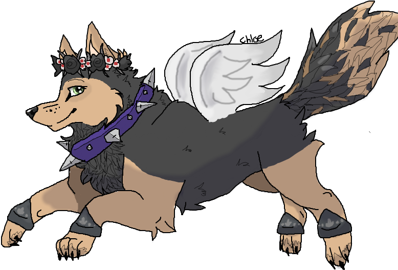 Animal Jam Arctic Wolf Art By Sidneyspeedpaints - Animal Jam Arctic Wolf Art (788x591)