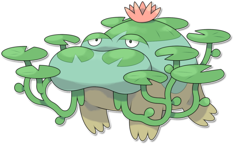 Pin Lilypad Clipart - Fakemon Hippo (800x800)