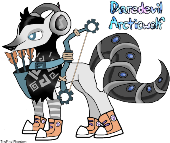Animal Jam - Arctic Wolf Animal Jam Drawing (600x489)