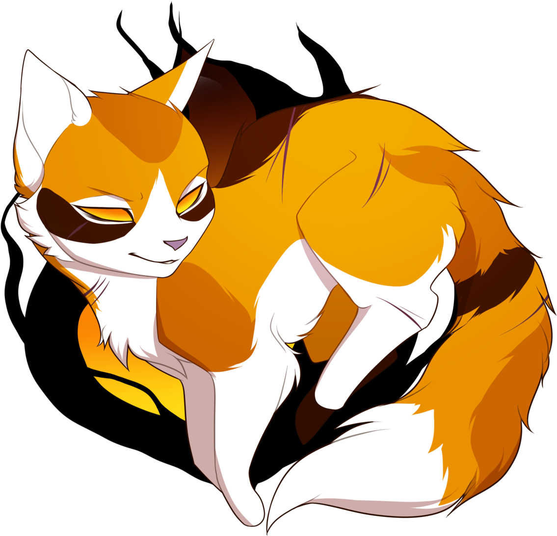 Mapleshade Chibi Speedpaint By Drakynwyrm-d9kycqd - Warrior Cats Mapleshade (1280x1280)