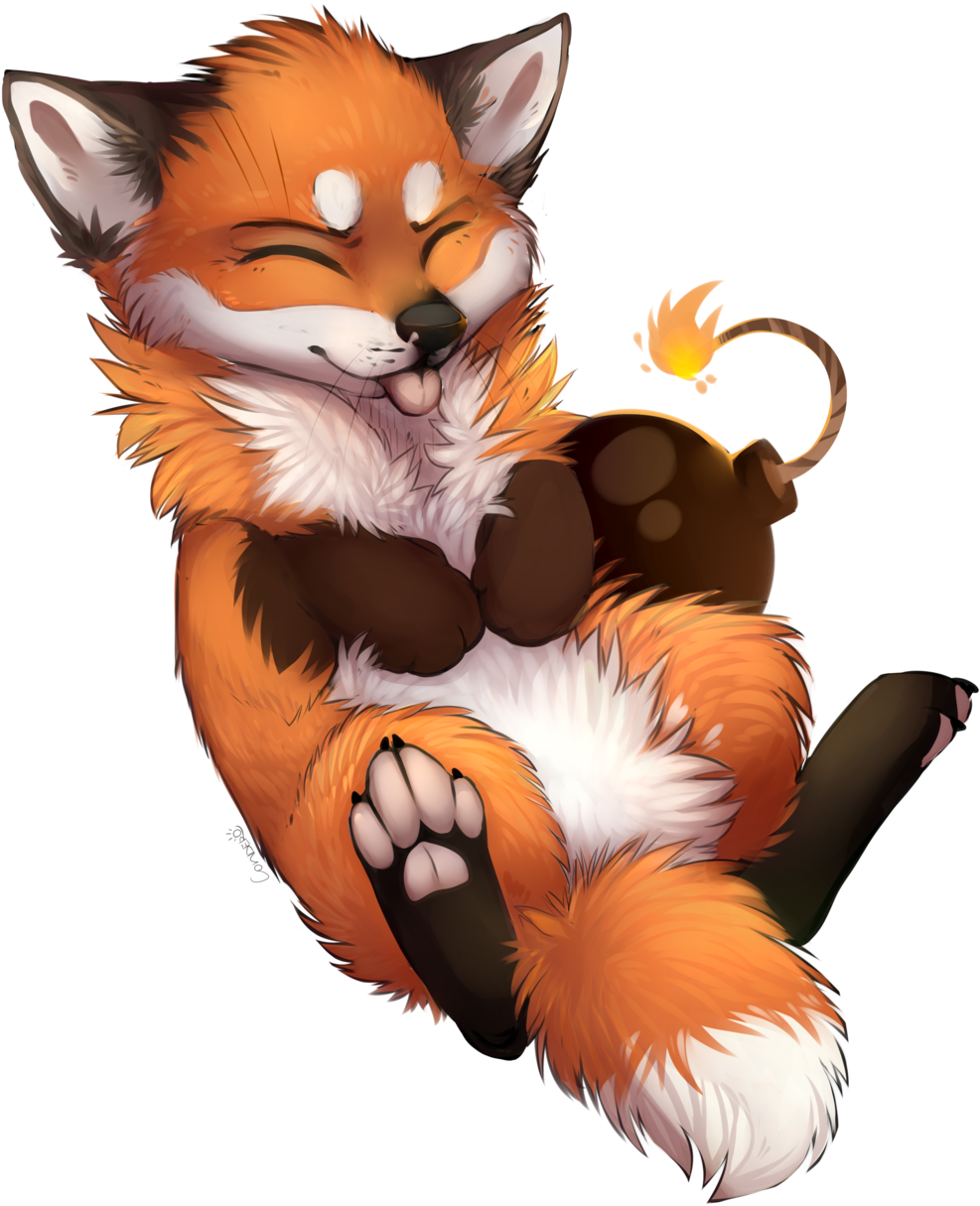Fan Art Bouboum Fox By Maskamc5-d6wmaqz - Cute Fox Art (1024x1273)