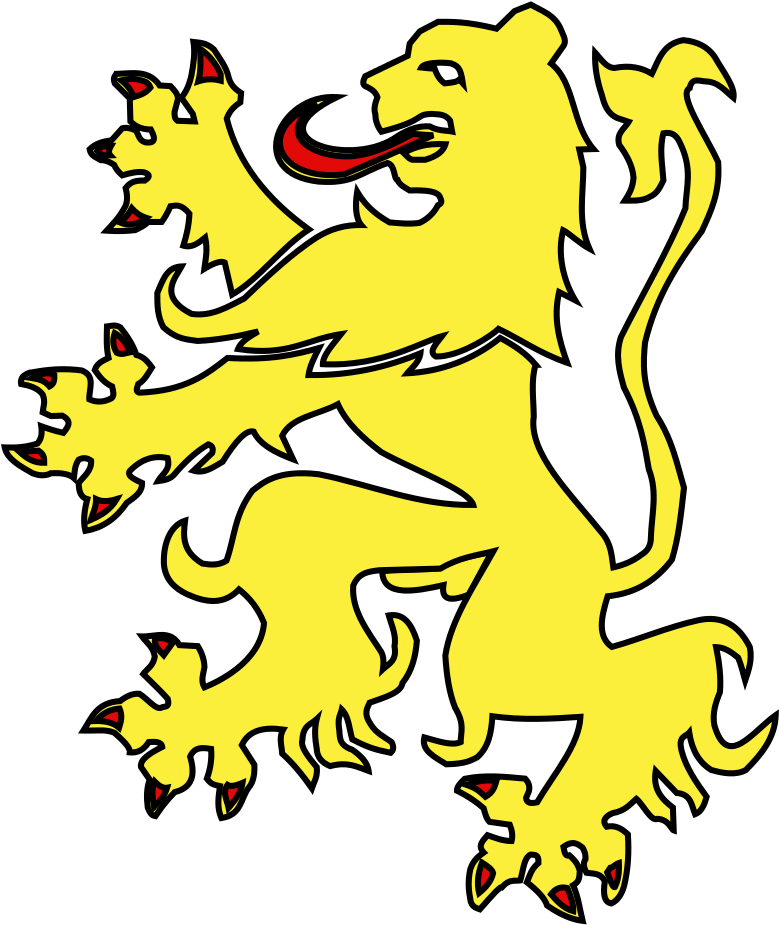 File - Lion Rampant - Svg - Lion Rampant Wikimedia Commons (844x1024)