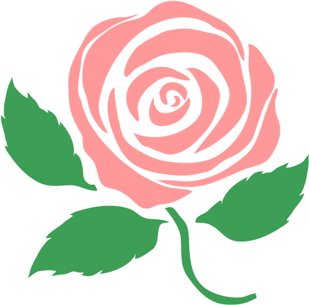 For Download Free Image - Pink Rose Clipart (540x540)
