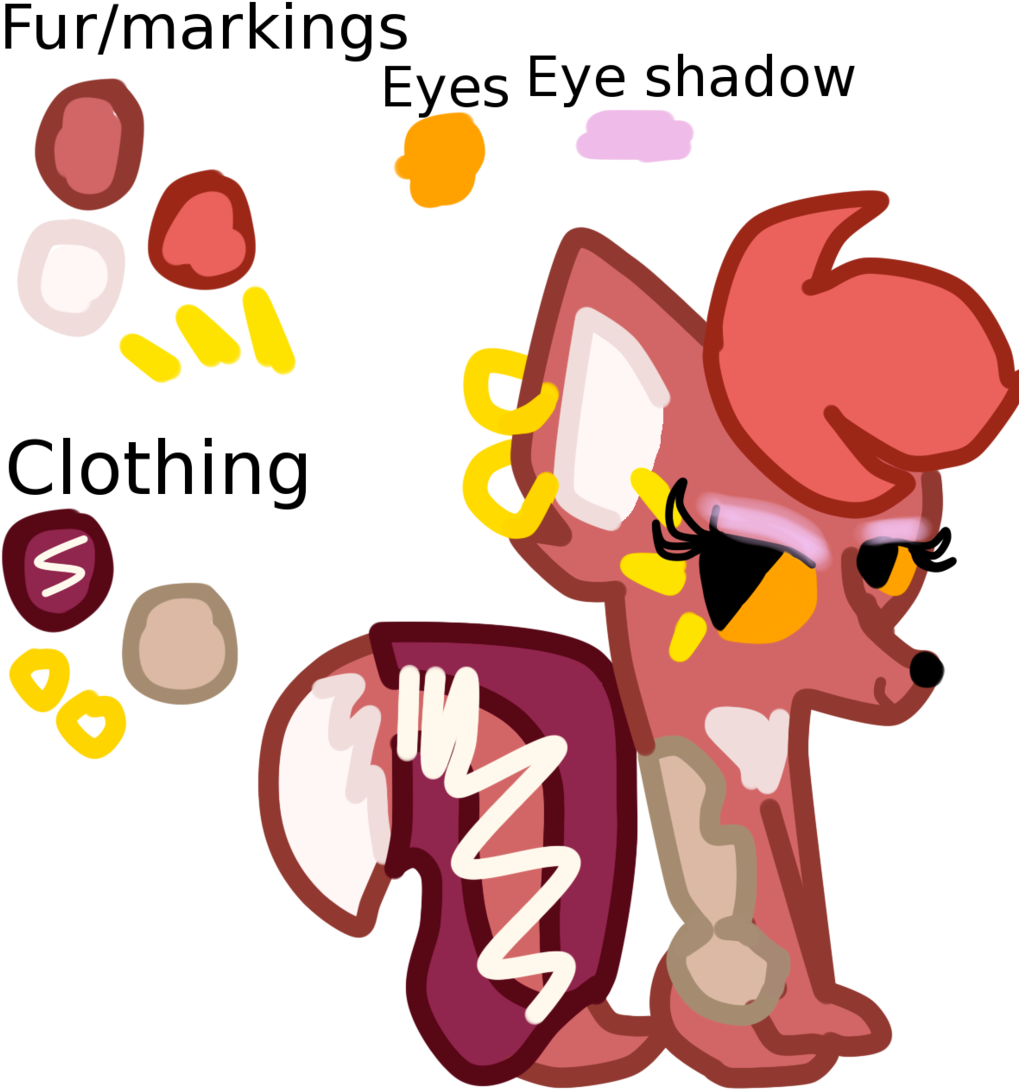 Amelia The Fox Alpha By Roseyicywolf - Fox Alpha Animal Jam (1024x1230)