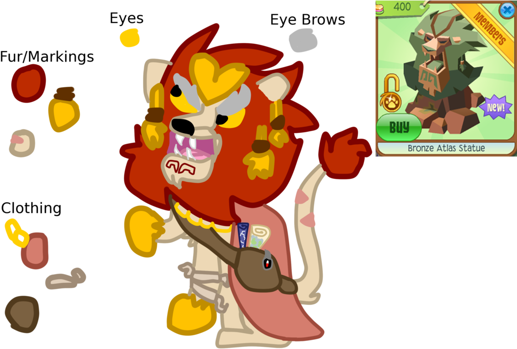 Atlas The Lion Alpha By Roseyicywolf - Aj Arctic Wolf Alpha (1024x704)