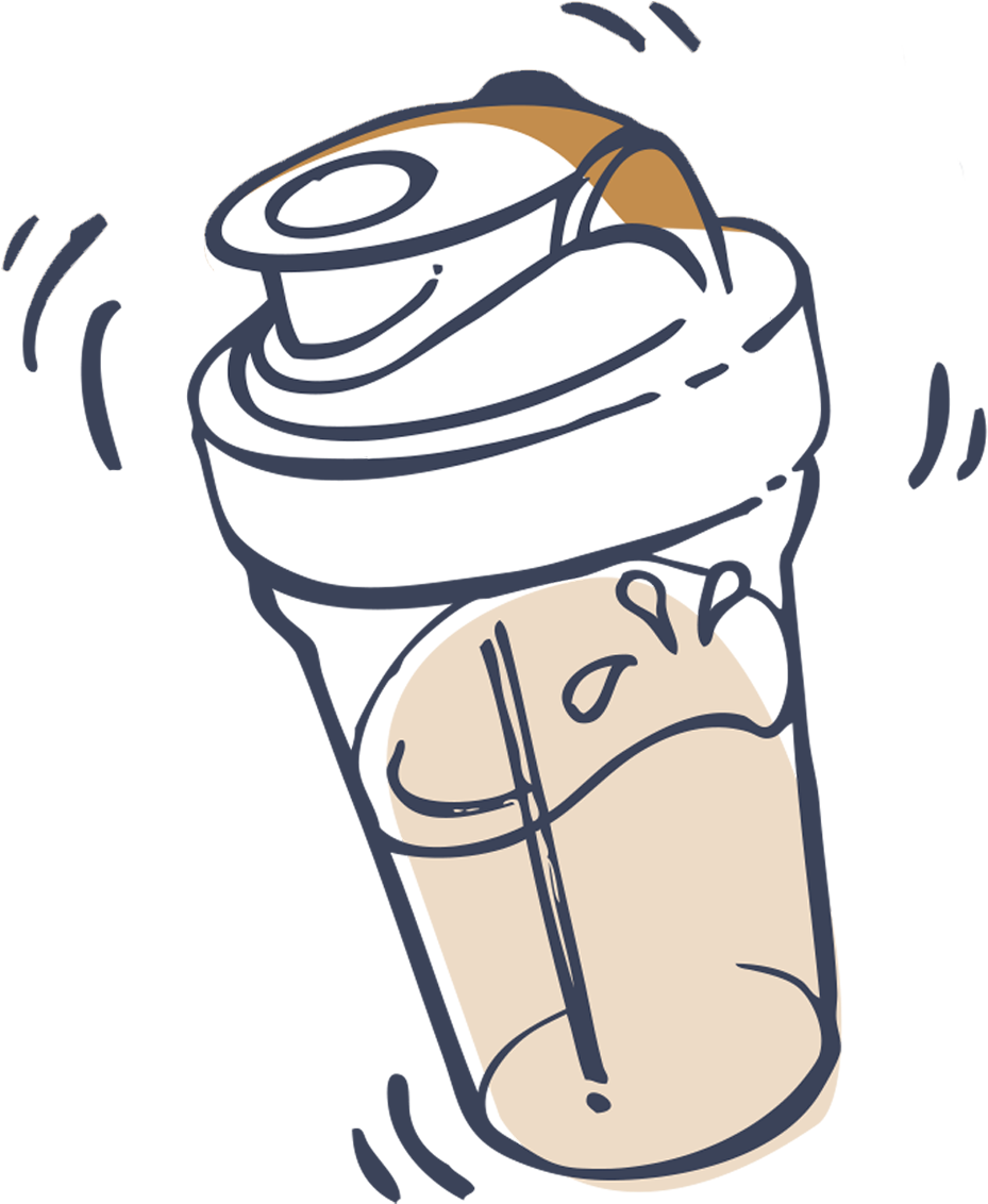 Take 2 Capsules Daily With A Full Glass Of Water - Protein Shake Clip Art (949x1326)