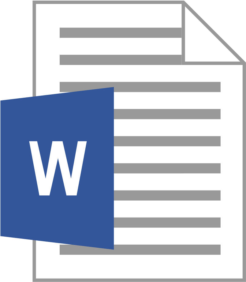 Word File Icon Image - Word File Icon Png (1024x1024)