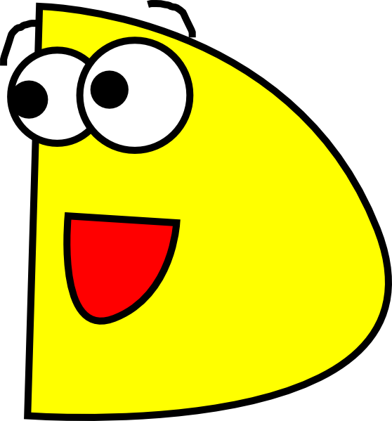 Letter D Clip Art At Clker - Letter (558x599)