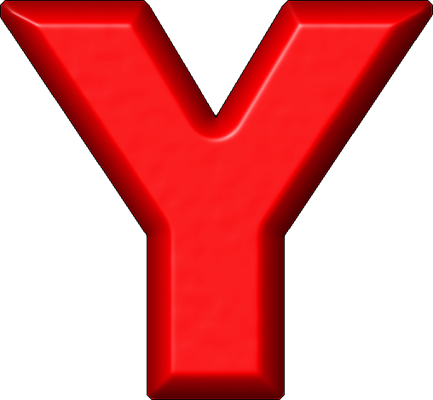 Inspirational Download Images Of Letter A Y Free Clip - Letter Y In Red (433x400)