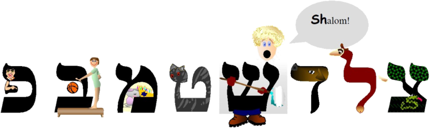 This Challenge Correctly Even With Distraction, The - Hebrew Alphabet (939x273)