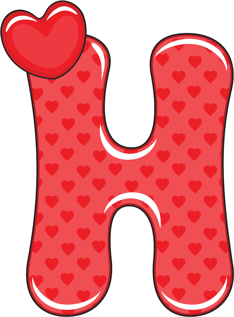 Alfabeto Infantilh - Printable Letters With Designs (1049x1393)