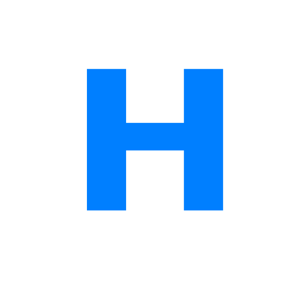 Letter H Clip Art - Sharepoint (600x563)