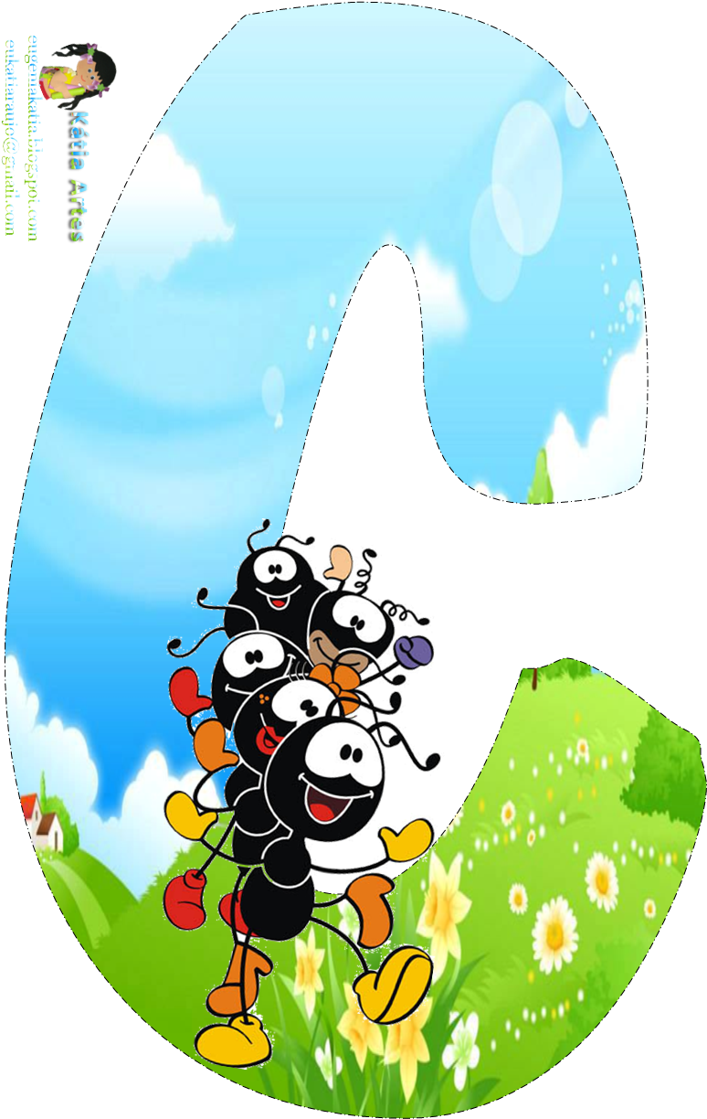 Alfabeto Con Hormigas - Alfabeto Con Hormigas (785x1223)