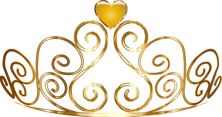 Queen Clipart Gold Crown - Gold Tiara Clip Art (766x406)