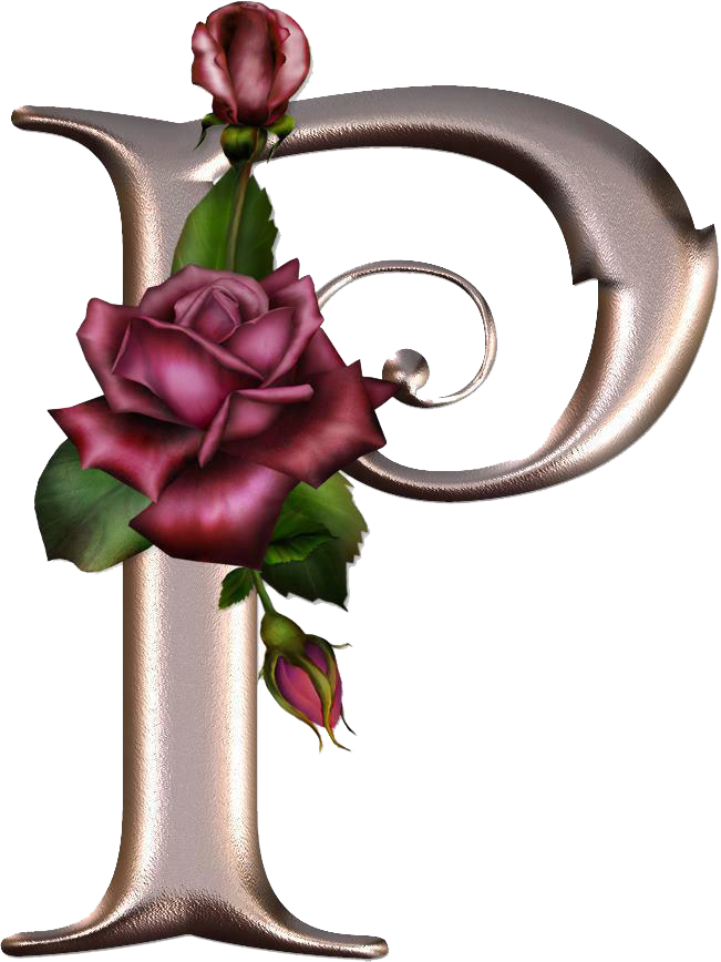 ≈ღfondos De Pantalla Y Mucho Másღ≈ - Imagenes De Letras Con Rosas (651x868)