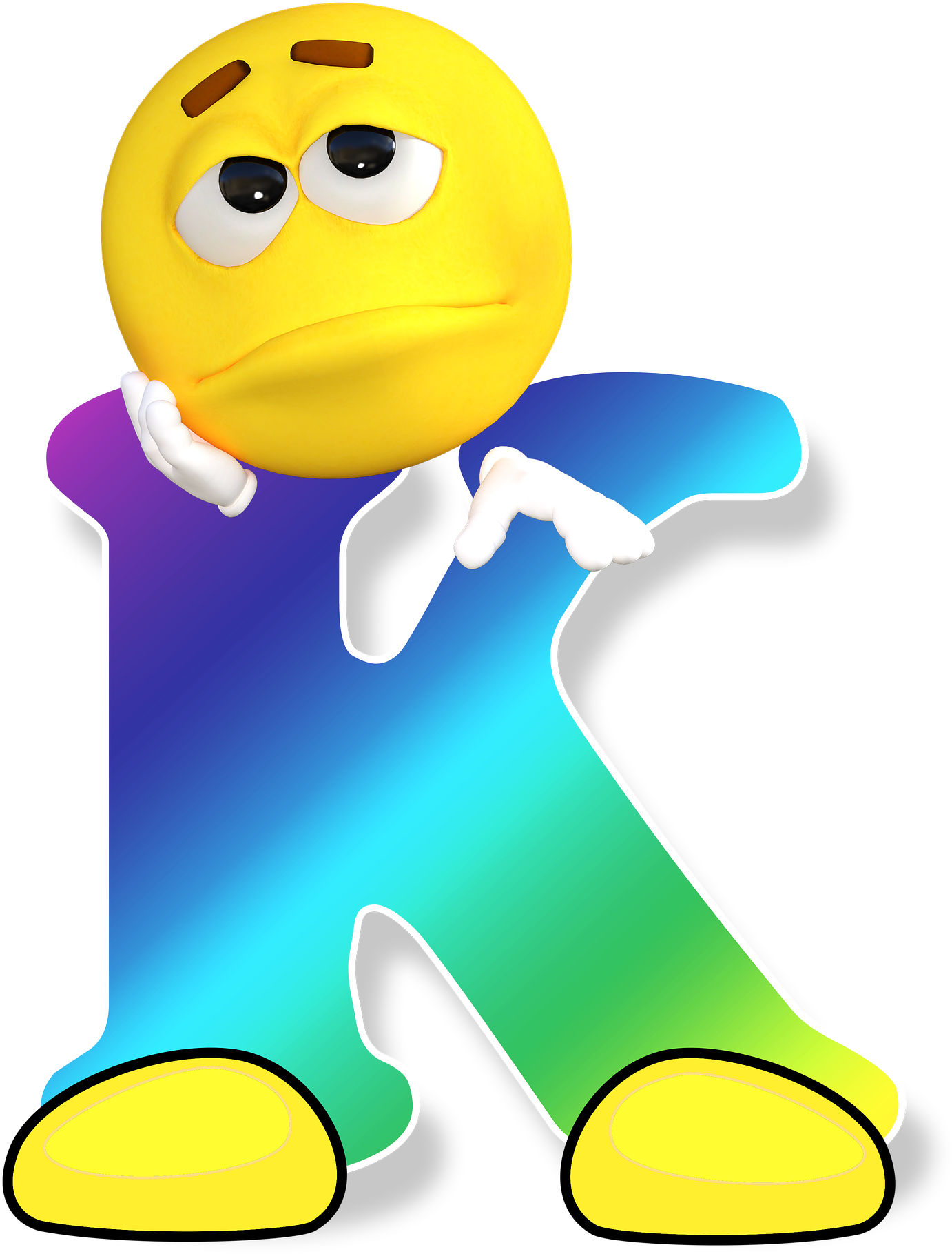 Abc, Orden Alfabético, Smiley, Letras, Lectura - Gambar Vektor Huruf Abc (1920x1920)