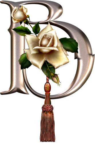 Alfabeto Rosa Con Rosas - Alphabet (332x500)