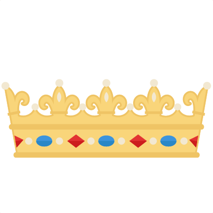 Prince Crown Svg Cutting File For Cricut Princess Svg - سكربز أميرات (432x432)