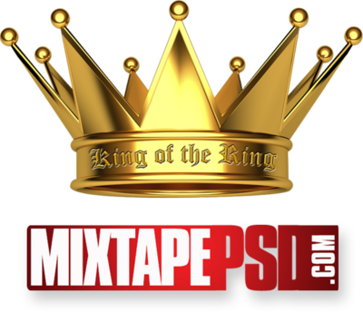 Gold King Crown Png Psd Detail - Cuban Link Chain Png (400x344)
