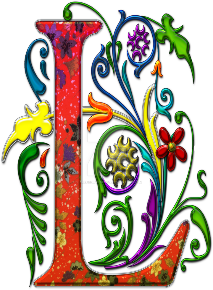 Regal Letter L Monogram Art By Blakehenryrobson - Letter «l» (755x1057)