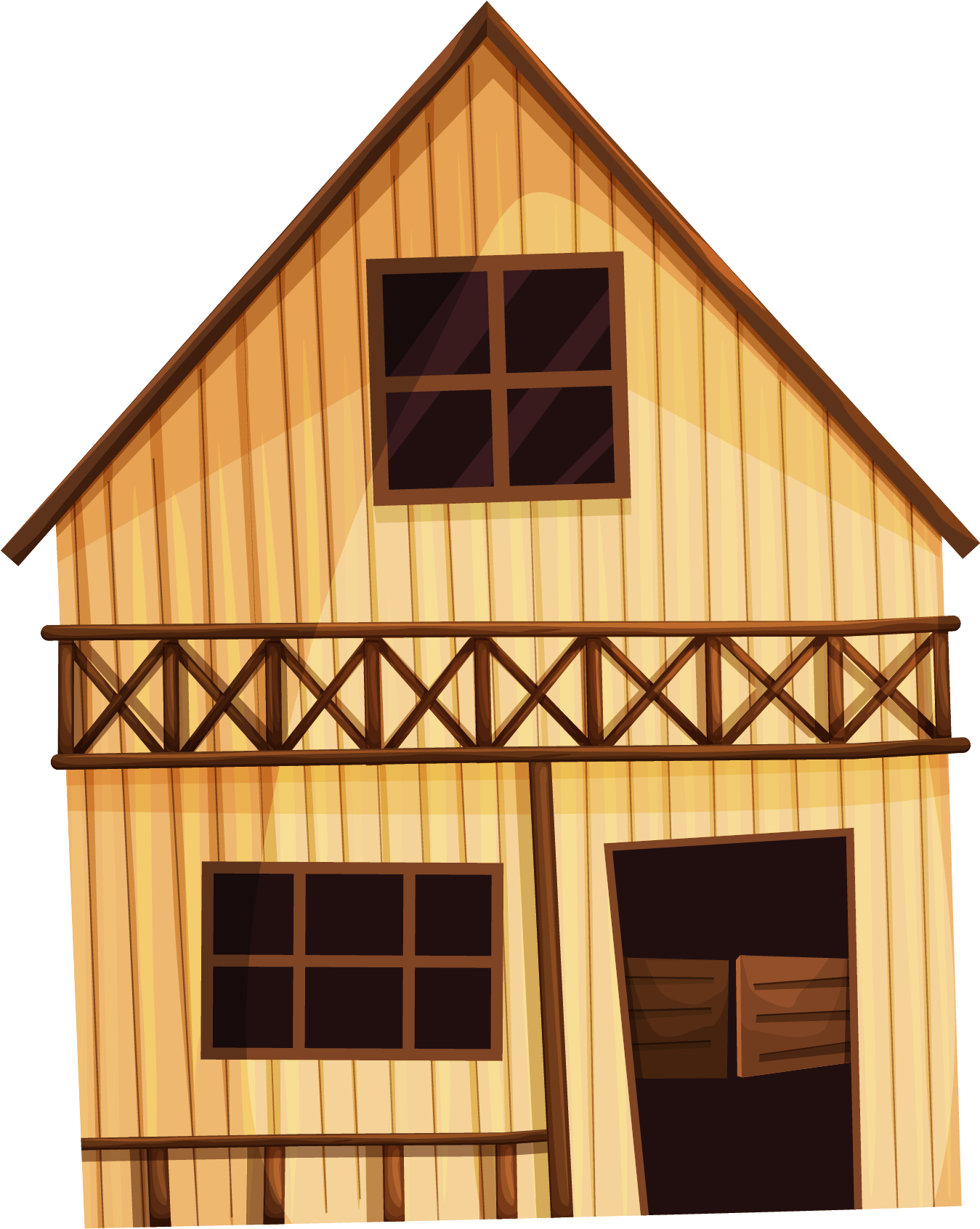 American Frontier Western Saloon Building Clip Art - Cheval Livre De Coloriage Pour Les Adultes ( (1348x1902)