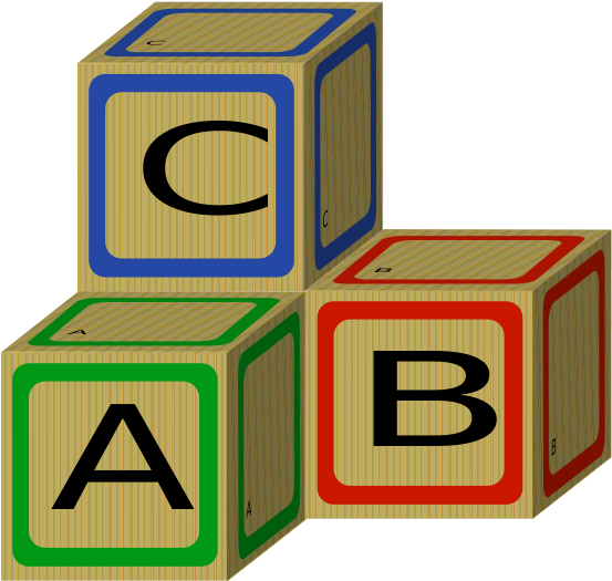 Box Clipart Abc - Block Clipart - Full Size PNG Clipart Images Download