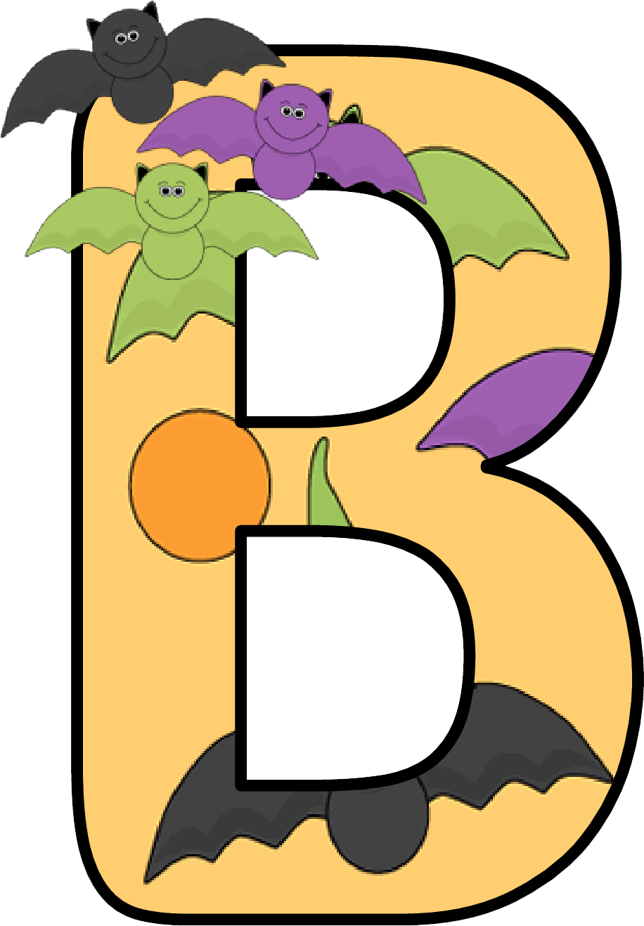 Ch B *✿* Alfabeto Murcielago De Kid Sparkz - 1000 Images About Alf Halloween O (997x1376)