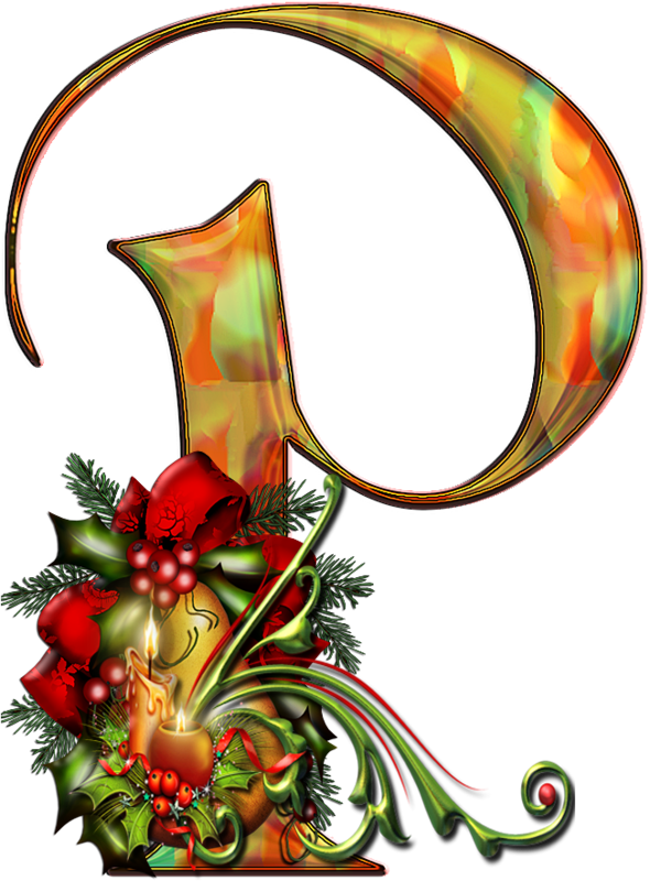 Alphabet De Noel 18 11 - Alphabet (590x800)