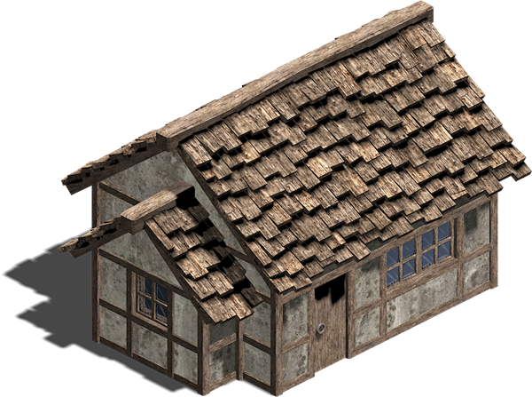 Wooden - Buildings Game Sprite (600x447)