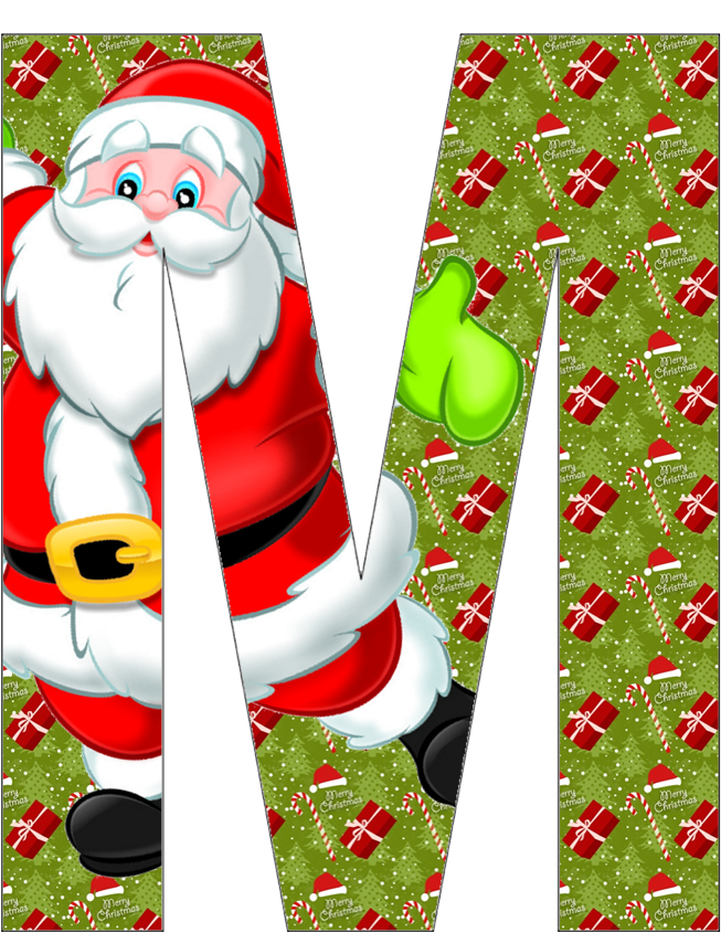 Free Alphabet Printables With Christmas Christmas Themed - Letter S Clip Art For Christmas (707x957)