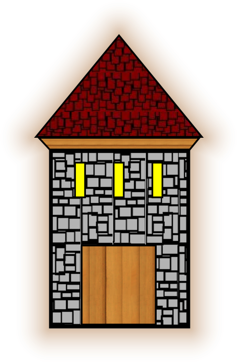 Simplest Colours, Props Will Have A Greater Variety - House (573x821)